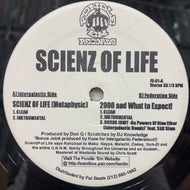 SCIENZ OF LIFE / Scienz Of Life (Metaphysic) FE-91,12inch