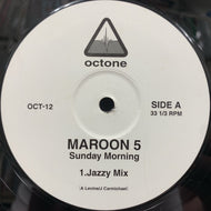 MAROON 5 / Sunday Morning (Jazzy Mix) OCT-12, 12inch