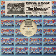 GRANDMASTER FLASH & THE FURIOUS FIVE / The Message (Remixes By クボタタケシ／Silent Poets) PLP-6317, 12inch