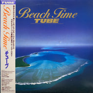 TUBE (チューブ) / Beach Time (28AH 5057, LP) 帯付