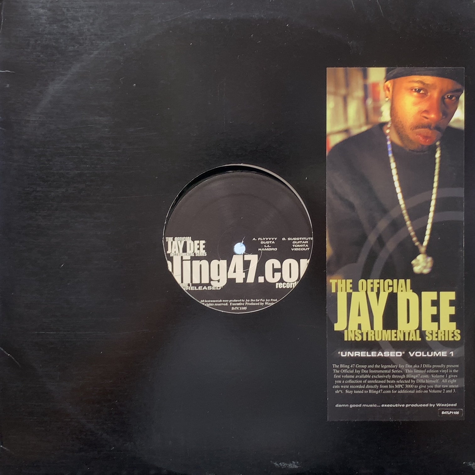 JAY DEE INSTRUMENTAL SERIES VOL. 1 美品 Jay Dee – The Official Instrumental Series Vol.1 (12inch EP