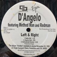 D'ANGELO / Left & Right (7087-6-14386-1-1, 12inch) Promo
