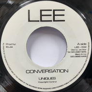 UNIQUES / Conversation /  Love & Devotion (LEE 002, 7inch) Repress