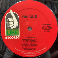 YANIQUE / Lovin' You (V-71753, 12inch)
