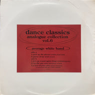 AVERAGE WHITE BAND / Dance Classics Analogue Collection Vol.6 (VIJP-2008, LP)
