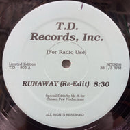 SALSOUL ORCHESTRA - VENUS DODSON / Runaway / Shining (T.D. 805, 12inch)