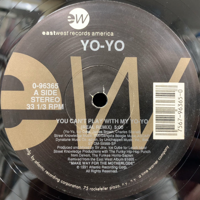 YO YO / You Can't Play With My Yo-Yo (0-96365, 12inch)