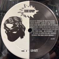 V.A. (CHAOS, UR, PERCEPTION) / Crime Report (Underground Resistance, UR-021, 12inch)
