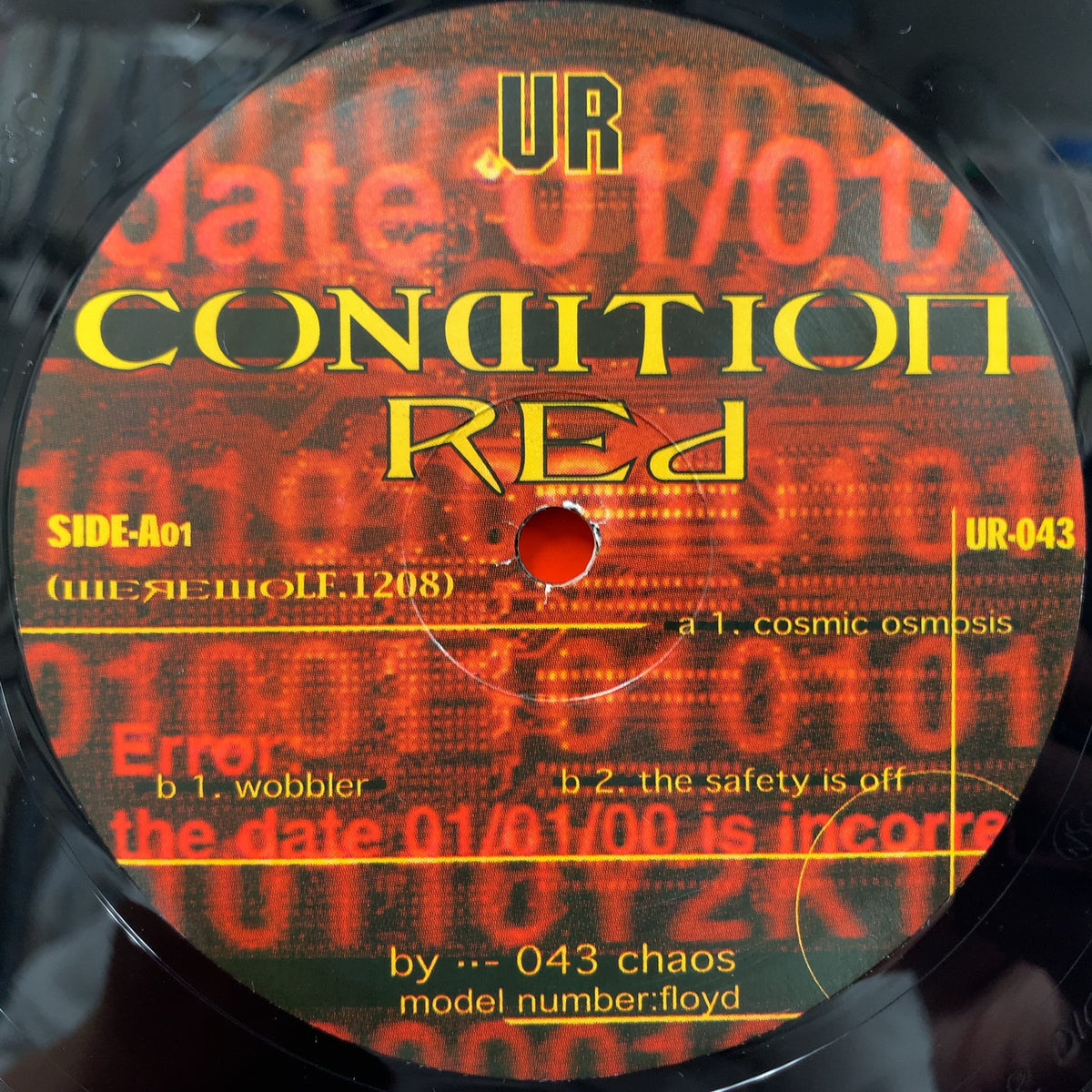 CHAOS / Condition Red (Underground Resistance, UR-043, 12inch) – TICRO ...
