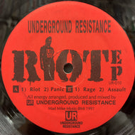 UNDERGROUND RESISTANCE / Riot EP UR-010 + Fuel For The Fire Attend The Riot UR-012 (UR-010,UR-012, 12inch x 2)