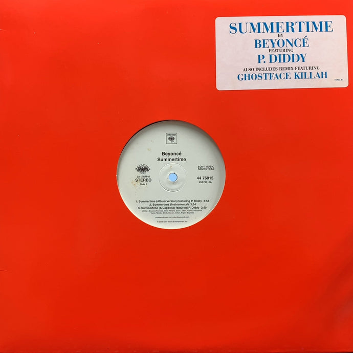 BEYONCE / Summertime (44 76915, 12inch) – TICRO MARKET