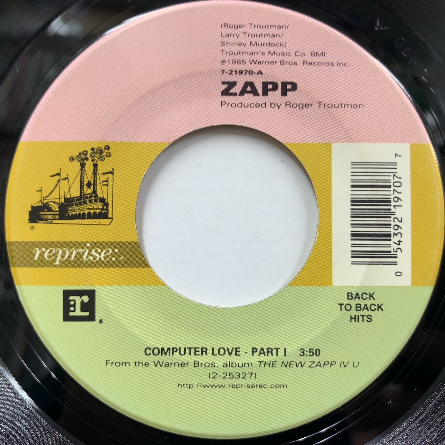 ZAPP / Computer Love (721970, 7inch) TICRO MARKET