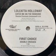 V.A. (LOLEATTA HOLLOWAY, EDWIN BIRDSONG) / Catch Me On The Rebound (PRT-8463, 12inch) Promo