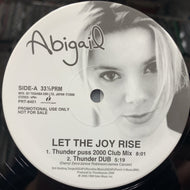 ABIGAIL / Let The Joy Rise (PRT-8451, 12inch) Promo