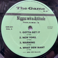 GAME / Niggaz Wit A Attitude Volume-2 (DR-551, 12inch)