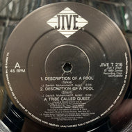 A TRIBE CALLED QUEST / Description Of A Fool (JIVE T 215, 12inch)