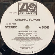 ORIGINAL FLAVOR / This Is How It Is (PR-6599, 12inch) Reissue
