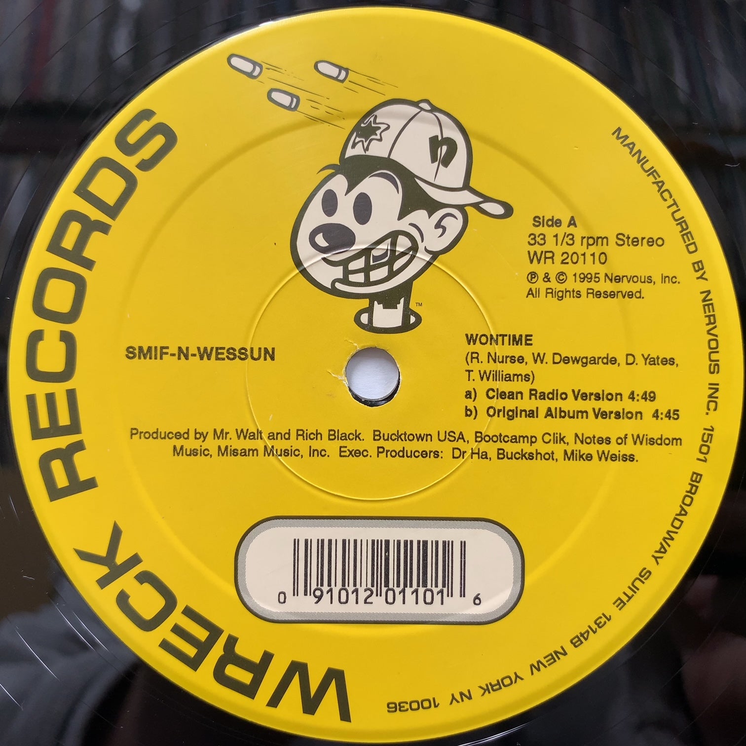 SMIF-N-WESSUN / Wontime (WR 20110, 12inch) Repress