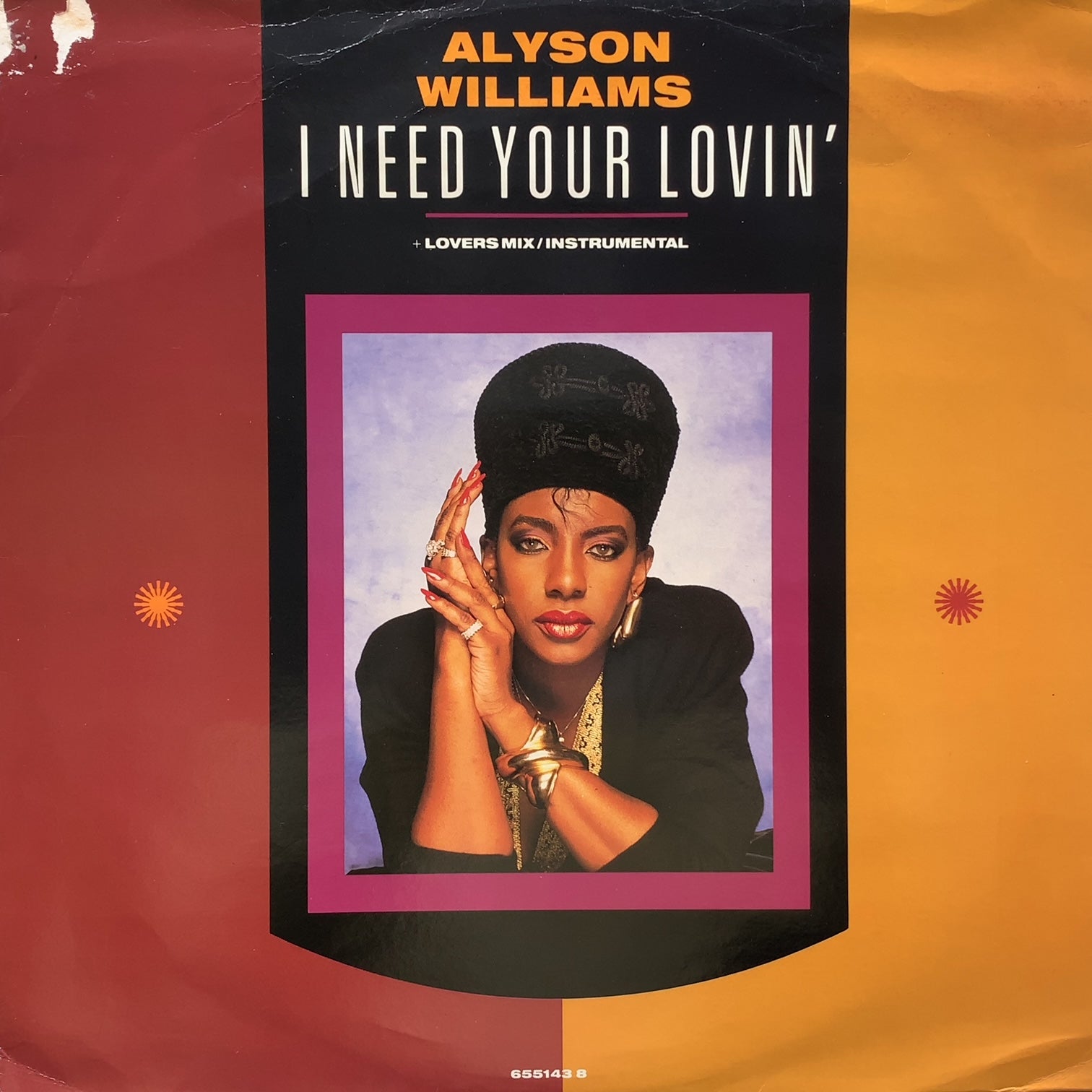 ALYSON WILLIAMS / I Need Your Lovin' (655143 8, 12inch)