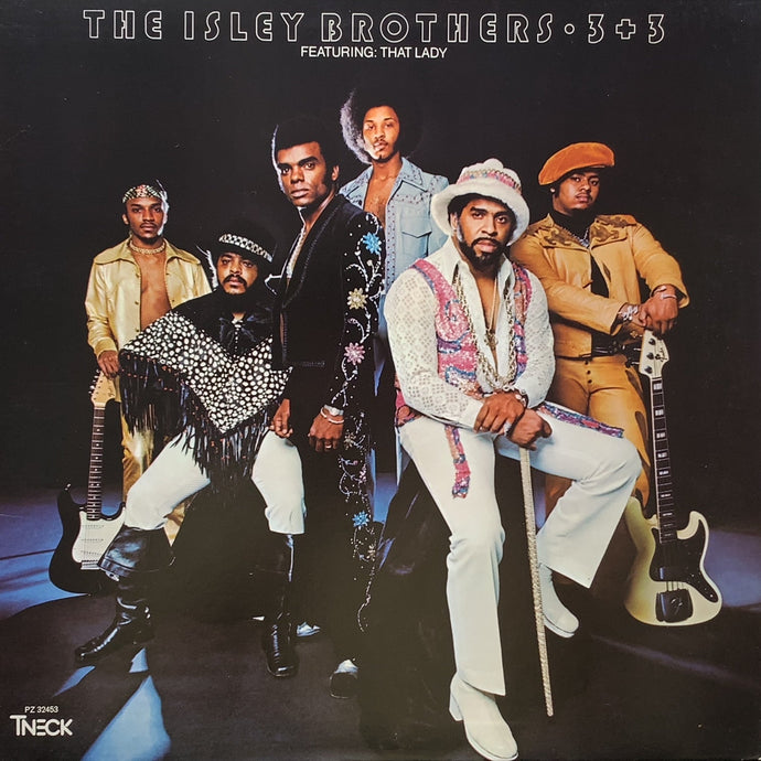 ISLEY BROTHERS / 3+3 (PZ 32453, LP) Early 2000s Reissue