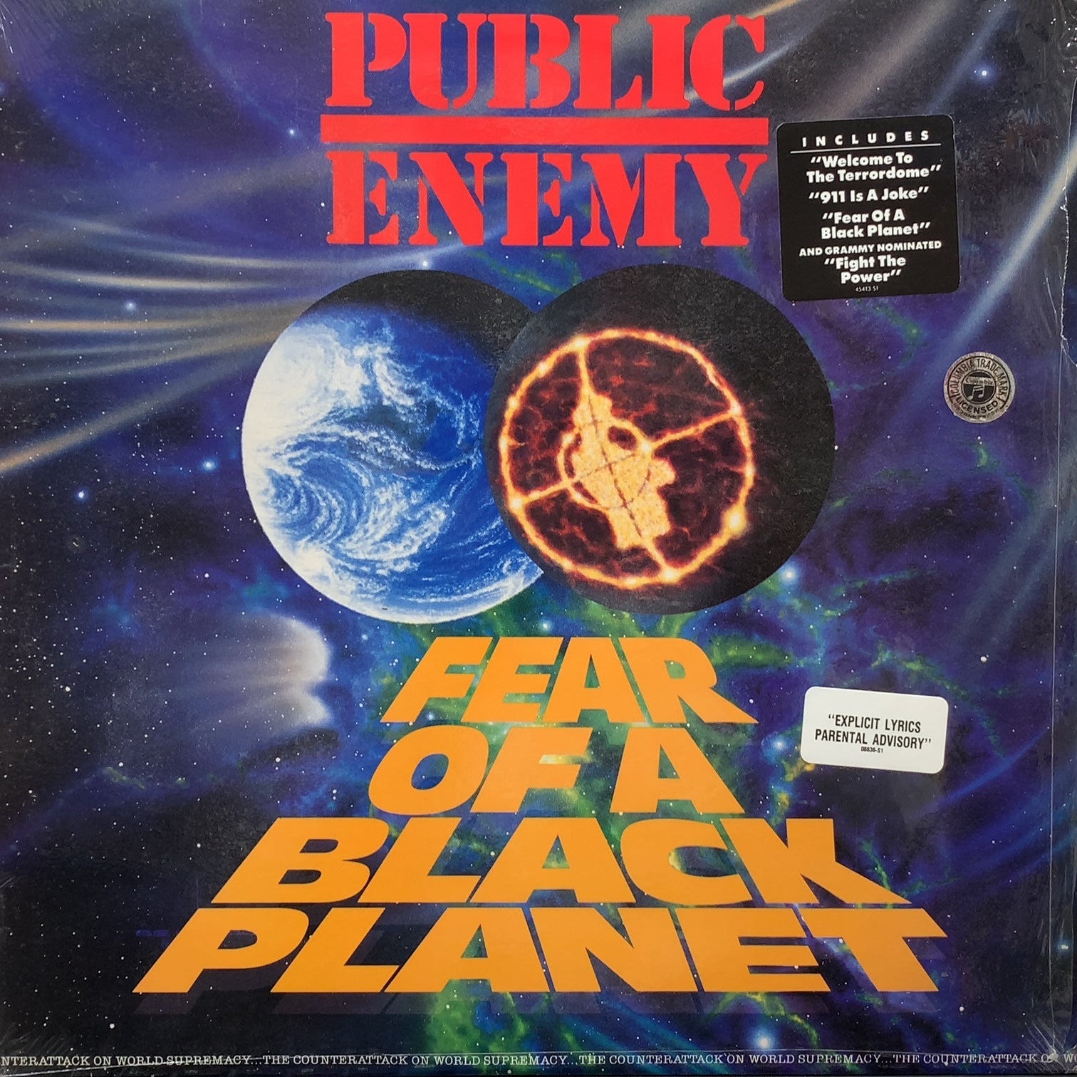 PUBLIC ENEMY Fear Of A Black Planet LP - 洋楽