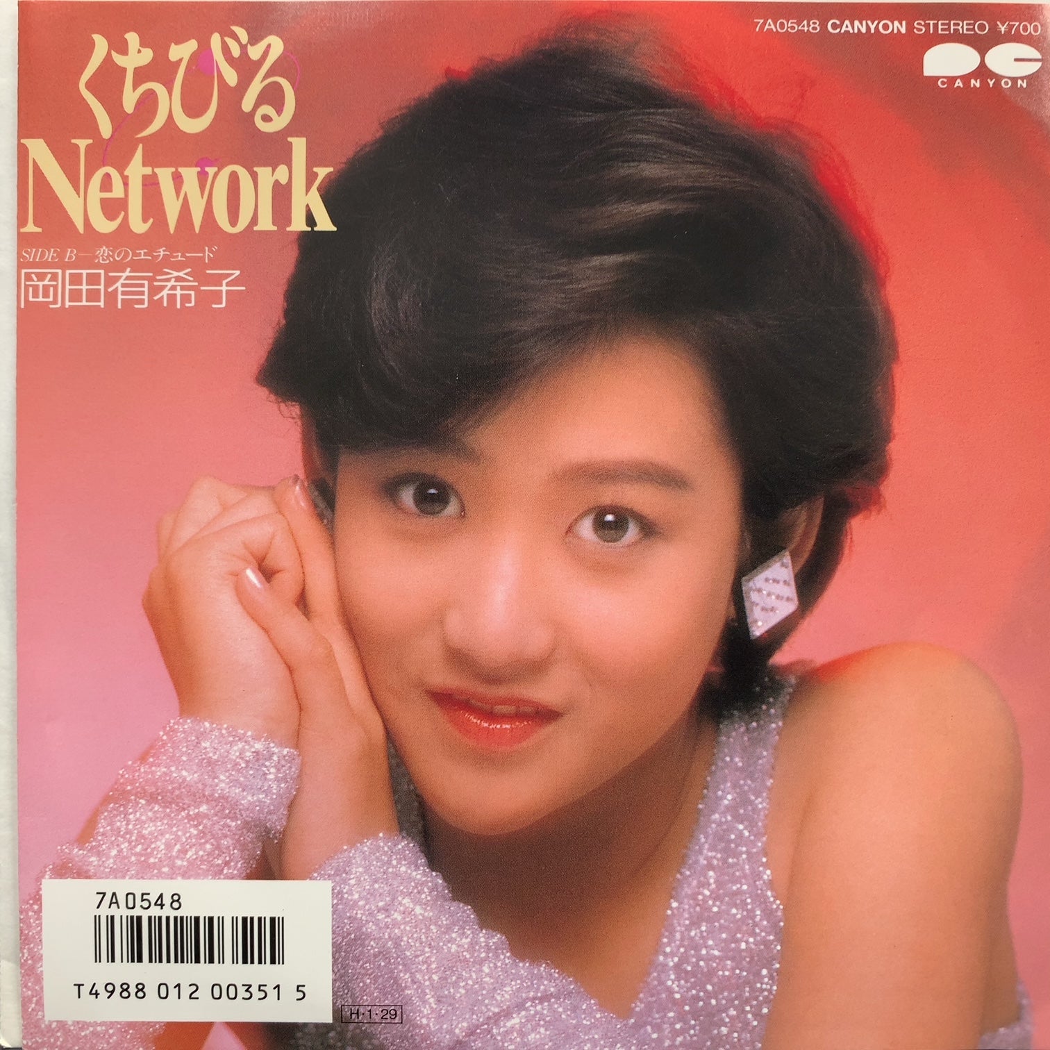 岡田有希子 / くちびるNetwork (7A0548, 7inch) – TICRO MARKET