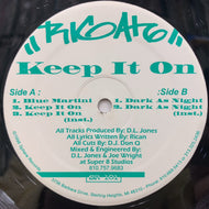 RICAN / Blue Martini / Keep It On / Dark As Night (SR 001, 12inch)