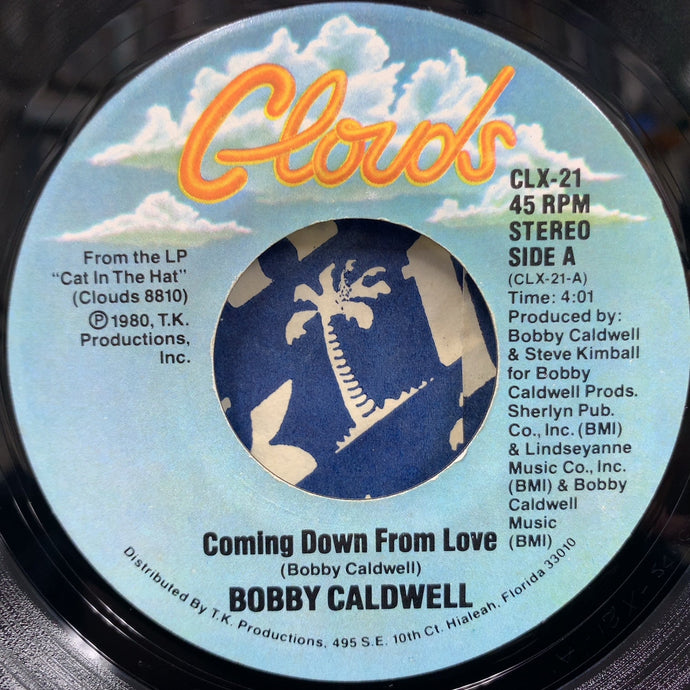 BOBBY CALDWELL / Coming Down From Love / Open Your Eyes (CLX