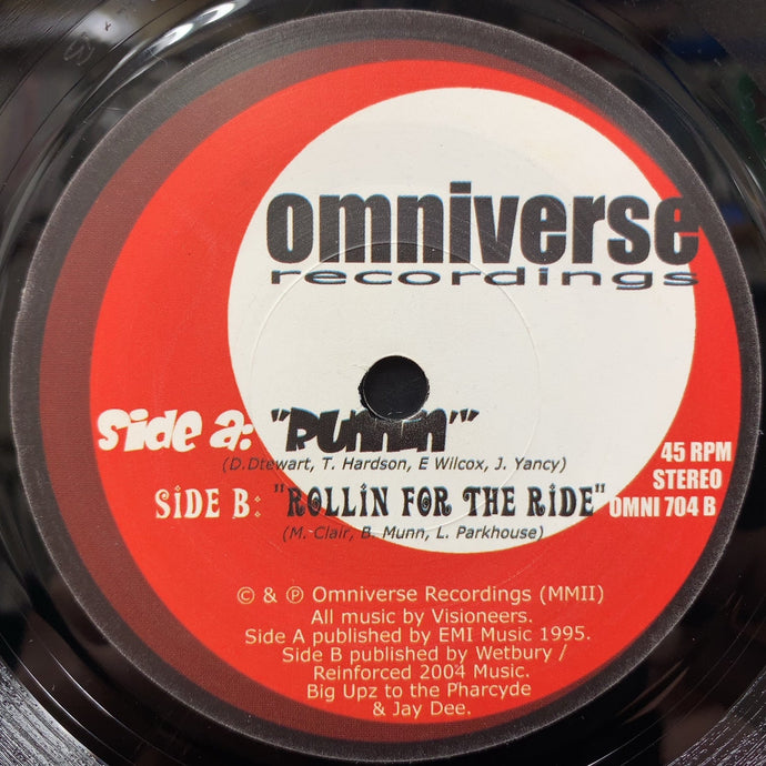 テイスト オブ スパーム/スパーム(80’sインディーズレコード) VISIONEERS / Runnin' / Rollin For The Ride (OMNI704, 7inch