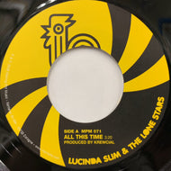 LUCINDA SLIM & THE LONE STARS / All This Time / Lone Stars Theme (MPM-071, 7inch)