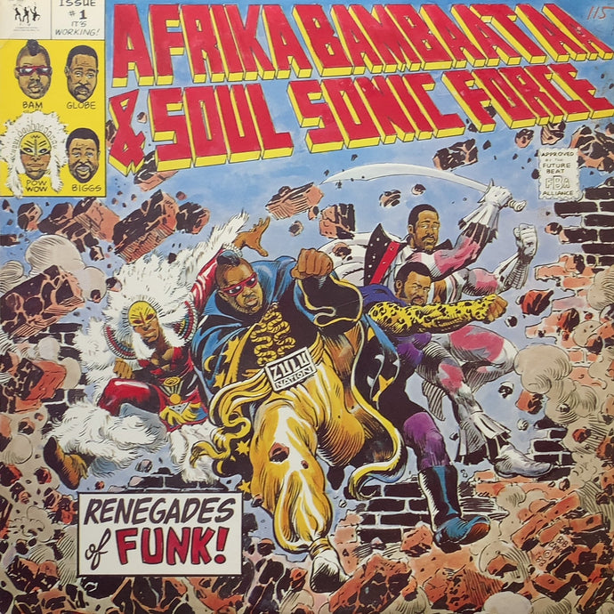 AFRIKA BAMBAATAA & THE SOULSONIC FORCE / Renegades Of Funk (12AP
