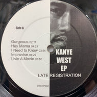KANYE WEST / KANYE WEST EP LATE REGISTRATION
