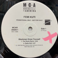 FEMI KUTI / Blackman Know Yourself (MCAR-25029-1, 12inch) Promo
