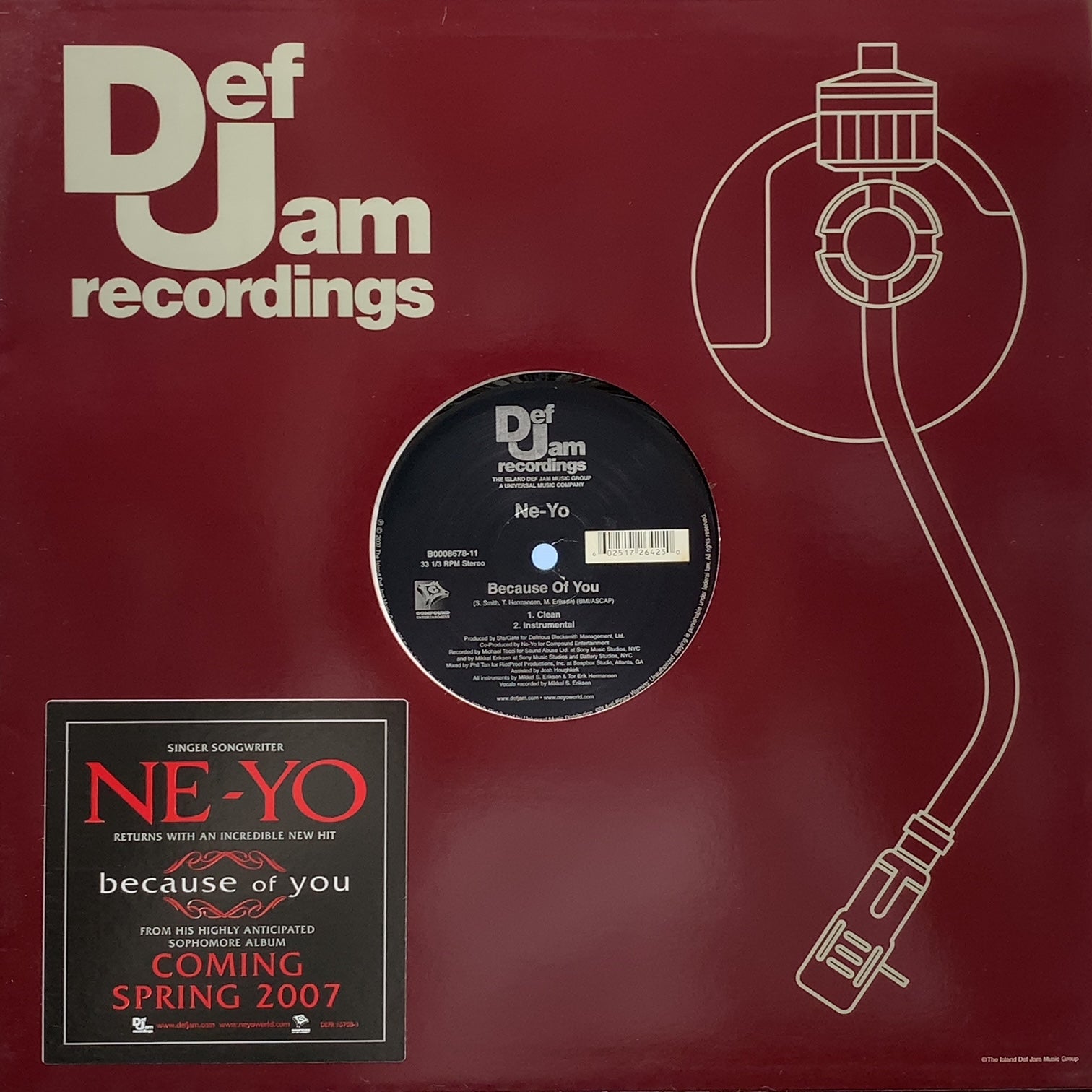 NE-YO / Because Of You (DEFR 16708-1) – TICRO MARKET