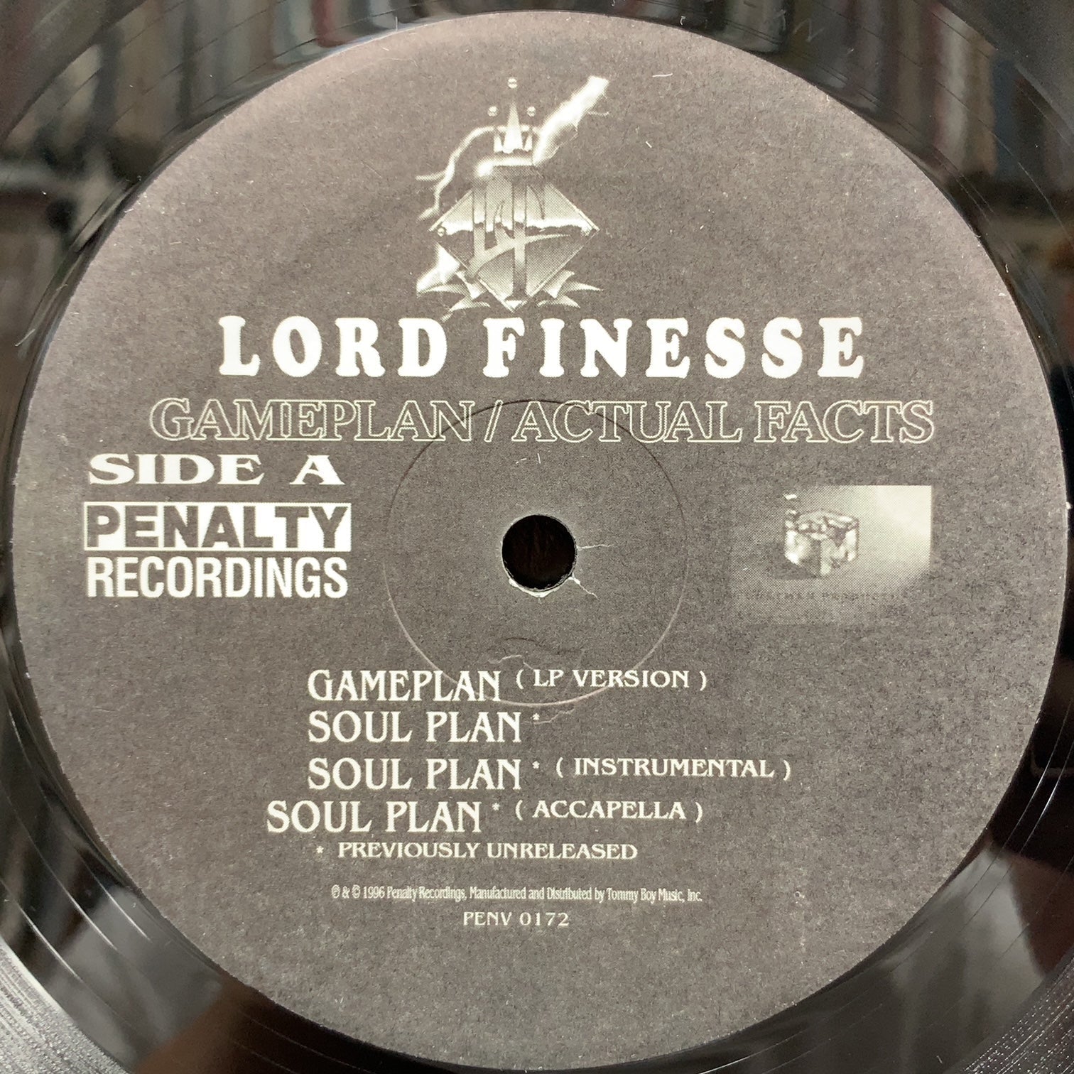 LORD FINESSE / Gameplan／Actual Facts (PENV 0172, 12inch) Reissue