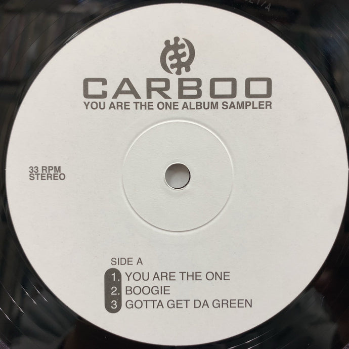 CARBOO / YOU ARE THE ONE ALBUM SAMPLER (MGE049R) – TICRO MARKET