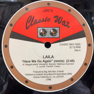 LAILA - SHADES / Here We Go Again (Remix) / Tell Me (I'll Be Around) Classic Wax 12022, 12inch