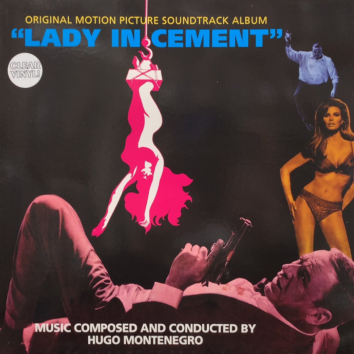 O.S.T. (HUGO MONTENEGRO) / Lady In Cement  (Remastered,clear vinyl) LP